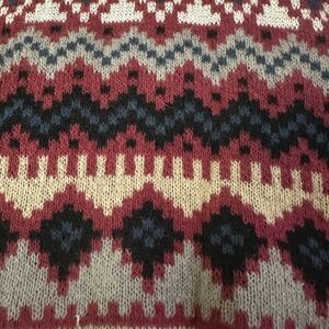 Maricopa Mesa Long Scarf Burgundy